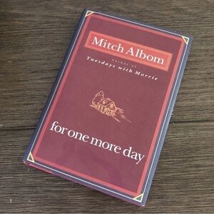 For One More Day by: Mitch Albom hardback book